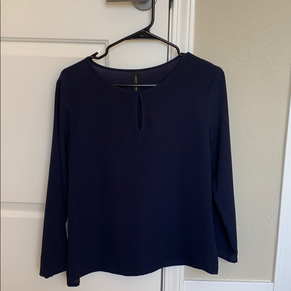Polyester top - blue